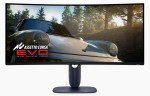 Monitor|DELL|AW3425DW|34"|Gaming/Curved/Smart/21 : 9|Swivel|Height adjustable|Tilt|Panel OLED|3440x1440|21:9|240 Hz|0.03 ms|Speakers|Colour Black|210-BRTW