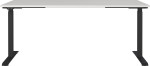 Rašomasis stalas 7909, pilkas/juodas