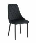 Kėdė Ava-2 Rhombi, juoda