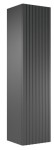 Vonios spintelė Besco Akya Linea, 33x30x130 cm, juoda