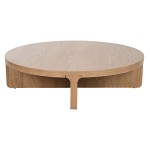 Centrinis stalas Home ESPRIT Natūralus Ąžuolo mediena 121 x 121 x 32 cm