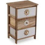 Komoda - VERSA - Versa komoda - Žalia - Medis - 61 x 32 x 43 cm