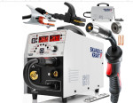 Suvirinimo aparatas SKANDI KRAFT MIG MAG MMA M 200A 230V FLUX IGBT 3IN1 TIG DC ALU