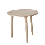 NORSKA mango medžio kavos staliukas, aukštis 47 cm