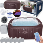 Pripučiamas spa Lay-Z-Spa Maldives Pro 7, su LED ir WiFi valdymu