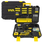 Įrankių rinkinys veržliarakčių lizdai 201 el įrankių dėklas WMC-20201 (51413)