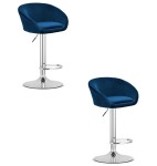 2-jų baro kėdžių komplektas East, 53x46x81, mėlynas
