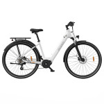 Elektrinis dviratis OneSport OT07 27.5", baltas