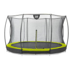 Batutas EXIT Silhouette, montuojamas į žemę, skersmuo 366 cm, žalias