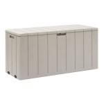 Sodo dėžė BRAVO - Derva - Toomax - Taupe - Talpa 270L - 117,5 x 45 x 56 cm