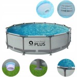 Baseinas Avenli Frame Round Plus 12016V63, 366x76 cm, be filtro
