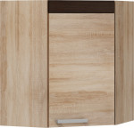 Virtuvinė kampinė spintelė Milo W60N, ąžuolo/rudos spalvos