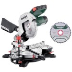 Metabo 610216900 kampinė pjūklas - 216 mm - 1100 W - Medis