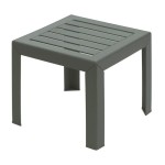 Žemas staliukas - GROSFILLEX - Miami - Miško žalia - 40x40 - Derva