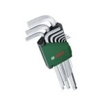 Bosch Allen raktų rinkinys - 9 dalys