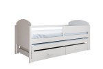Vaikiška lova ADRK Furniture Olen, 180x80 cm, balta