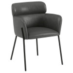 Valgomojo kėdė Aatrium Hando, tamsiai pilka