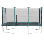 Batutas su apsauginiu tinklu 274x426cm, žalias