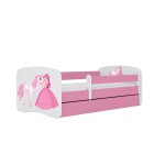 Prekė su pažeista pakuote.Vaikiška lova Kocot Kids Babydreams, 70x140 cm, rožinė