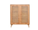 Prekė su pažeista pakuote.Svetainės spintelė Asir Hazeran Sideboard, ruda