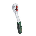Bosch 1/4" veržliaraktis (aukštas sukimo momentas iki 93 Nm; 72 dantų mechanizmas; užrakinimo mygtukas; intuityvus keitimas; lenktas rankena)