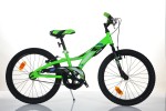 Prekė su pažeista pakuote.Vaikiškas dviratis Bimbo Bike Bullet 20", žalias