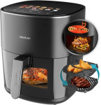 Cecotec Cecofry&Grill Duoheat 6500, black