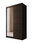 Prekė su pažeista pakuote.Spinta ADRK Furniture Castello 120, juoda