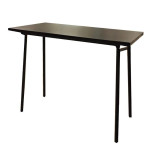 Baro stalas Nate, juodas