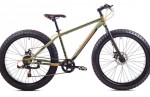 Prekė su pažeista pakuote.Dviratis Capriolo Fat Boy, 26"/6, žalias/oranžinis