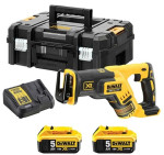Dewalt tiesinis pjūklas 18V Li-lon 2x5,0Ah (DCS367P2)