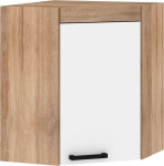 Viršutinė spintelė Meblocross Rodos ROD-15 W60-N, sonoma šviesi/balta