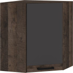 Virtuvinė spintelė Meblocross Korfu KOR-15 - W60-N, ąžuolo/grafito spalvos