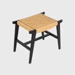 Homla Novum Medinė Taburetė, Ruda – Skandinaviško Stiliaus Komfortas