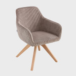 Homla Pema Brown valgomojo kėdė – skandinaviškas komfortas ir stilius