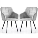 Kėdžių rinkinys Akord Estelle, pilkas