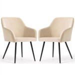 Kėdžių rinkinys Akord Estelle, rudas