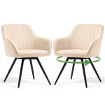 Kėdžių rinkinys Akord Estelle, rudas