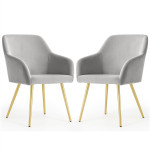 Kėdžių rinkinys Akord Estelle, pilkas