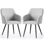 Kėdžių rinkinys Akord Estelle, pilkas