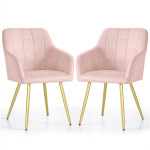 Kėdžių rinkinys Akord Estelle, rožinis