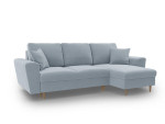 Minkštas kampas su miegojimo funkcija Micadoni Home Kyoto, Light Blue