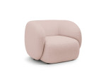 Fotelis krėslas Micadoni Kate, Powder Pink