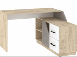 Rašomasis stalas Pax Pax-03, rudas/pilkas