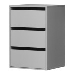 Stalčiai spintai Telida TLDS12511, pilki