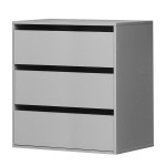 Stalčiai spintai Telida TLDS12511, pilki