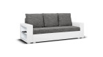 Sofa Bellezza Milo2, pilka/balta