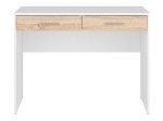 Rašomasis stalas BRW Nepo Plus BIU2S, balta/ąžuolo spalvos