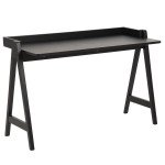 Rašomasis stalas Miso, juodas