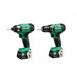 Hitachi zestaw wkrętarka 12V DS12DA+zakrętarka WH12DA (KC12DAWAZ)